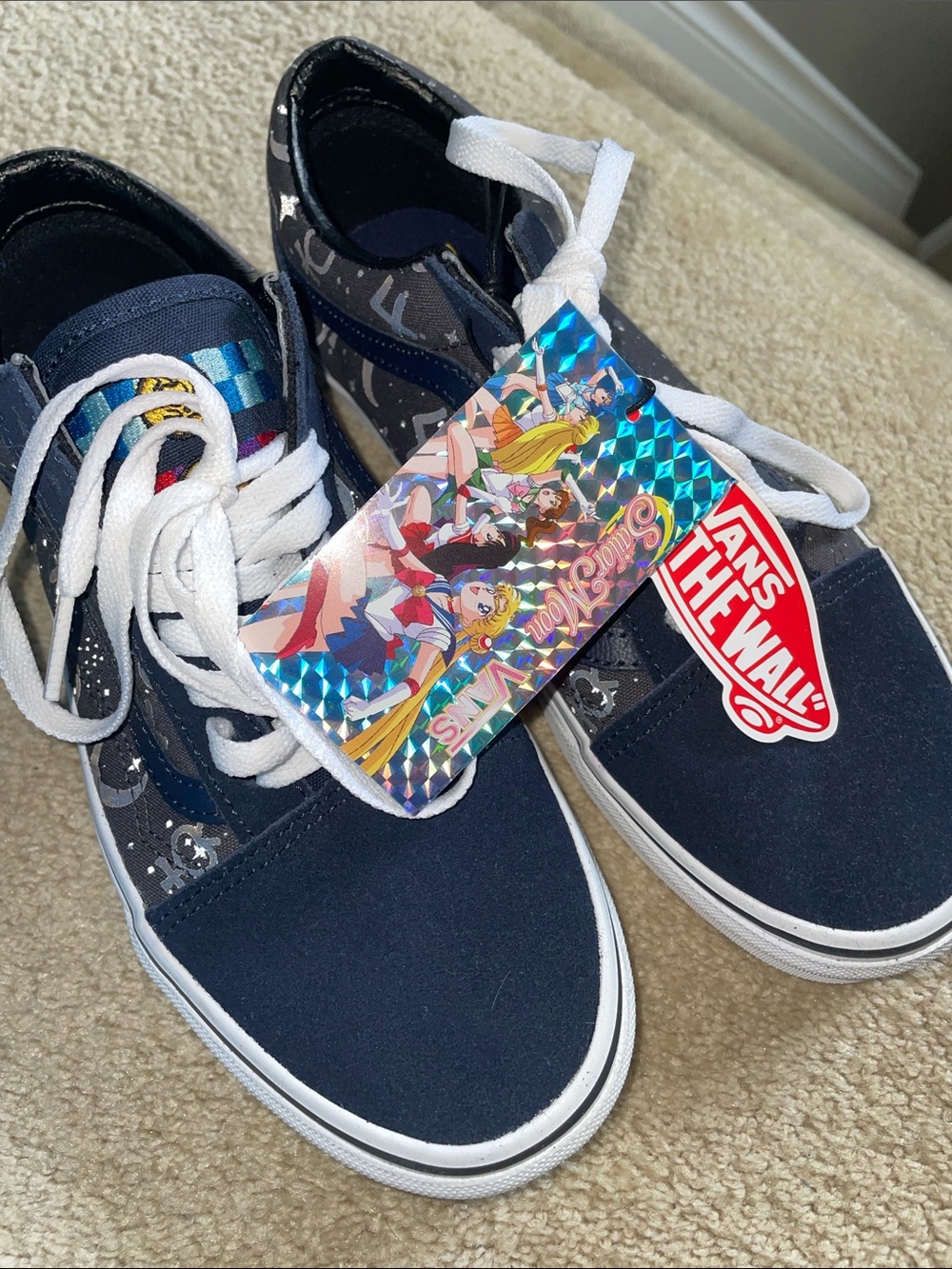 BNWT Vans Women’s Sailor Moon Low Top Sneakers Size 8